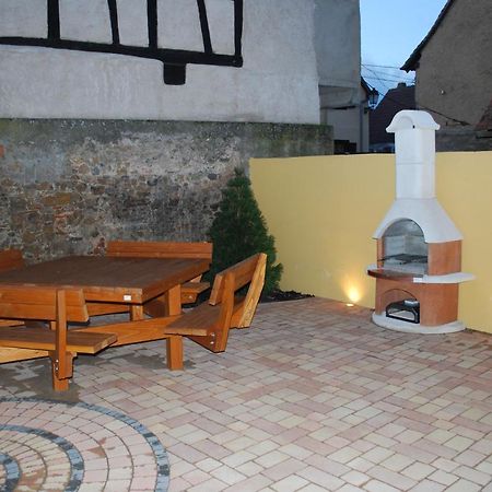 Maison A Colombage De 1602 Wintzenheim Buitenkant foto