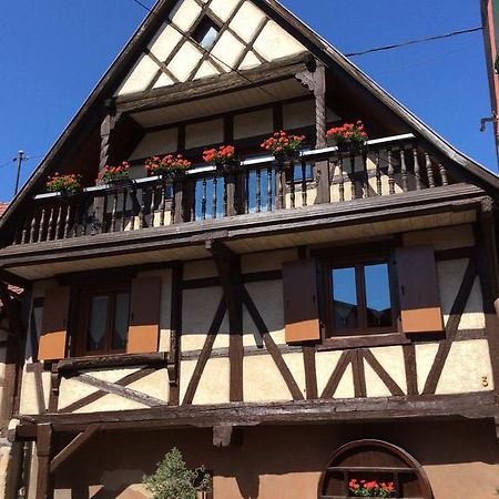 Maison A Colombage De 1602 Wintzenheim Buitenkant foto