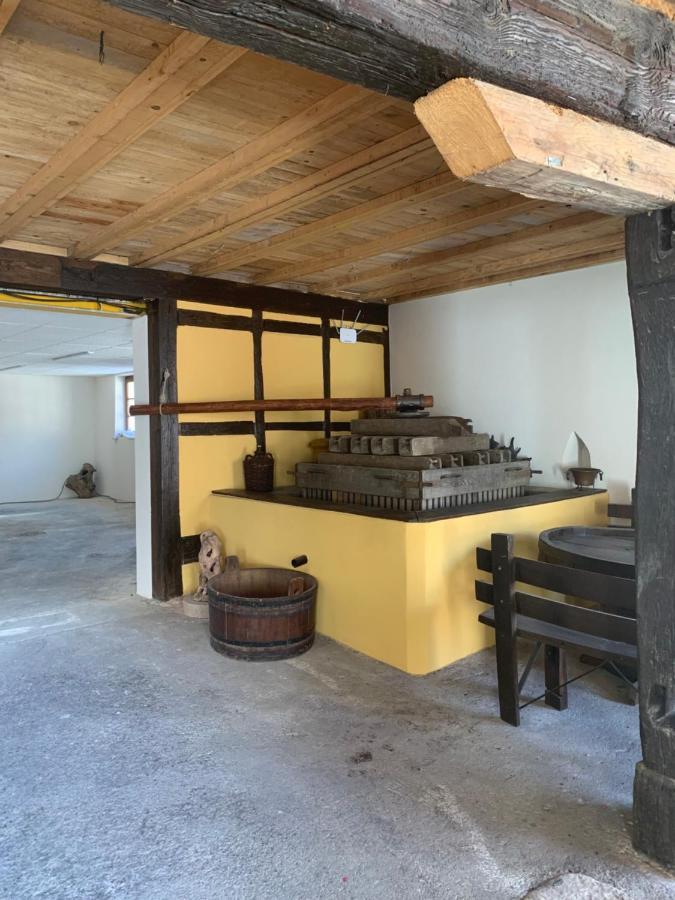 Maison A Colombage De 1602 Wintzenheim Buitenkant foto